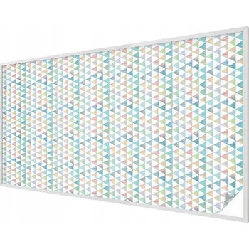 Okenní dekorace Fólie Dekorativní Mléčná na Skla Okna Výlohy Geometrické trojúhelníky 200x116 cm