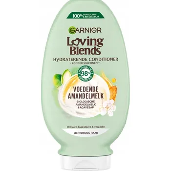 Garnier Loving Blends - Kondicionér - Vyživující mandlové mléko - 250 ml