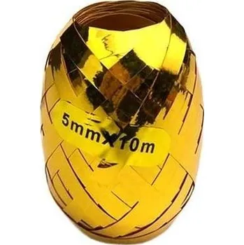 Stuha Stuha vázací klubíčko 30m zlatá lesklá