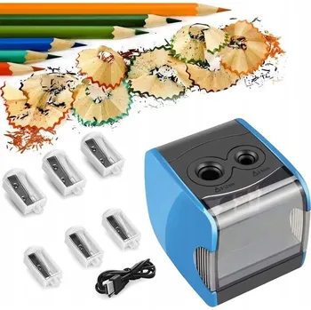 Ořezávátko ELEKTRICKÉ OŘEZÁVÁTKO NA TUŽKY AUTOMATICKÉ 6-12MM BEZPEČNÉ PRO DĚTI