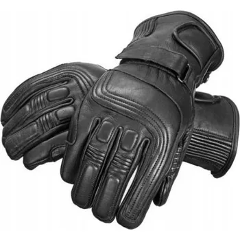 Moto rukavice RIDA CLASSIC Motocyklové Rukavice Kožené Pánské Dlouhé Turistické vel. S