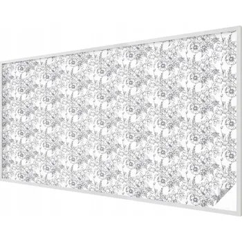 Okenní dekorace Fólie Mléčná vitrinová Květinová elegance 200 x 116 cm