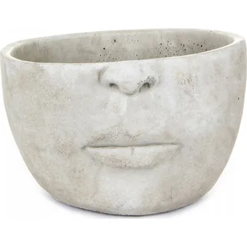 Květináč Obal Na Květináč 18 beton šedý