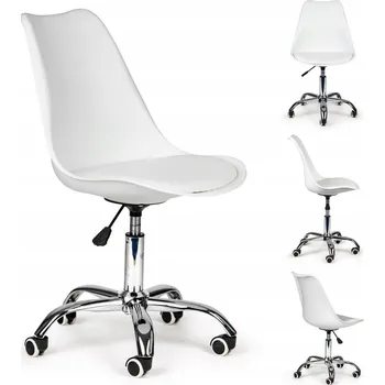 Otočná kancelářská židle ModernHome bílá
