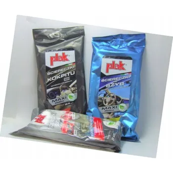 Čisticí ubrousky na palubní desku Plak matné, vůně grapefruit, 24x22 cm, 24 ks