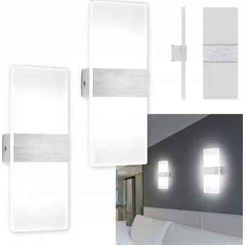 Nástěnné svítidlo Nástěnné svítidlo Zree bílé s integrovaným LED zdrojem 12 W