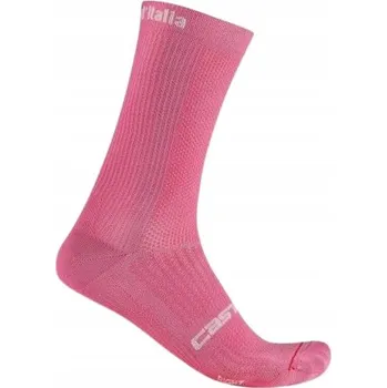 Pánské ponožky Cyklistické Ponožky Castelli Giro108 Giro d'Italia vel. XXL (44-47)