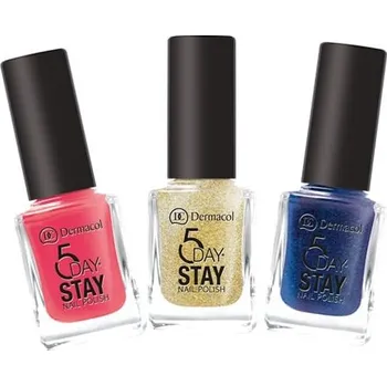 Přípravek na nehty Dlouhotrvající lak na nehty 5 Days Stay (Nail Polish) Dermacol / Odstín: Podkladová báze na nehty - 11 ml + záruka na vrácení do