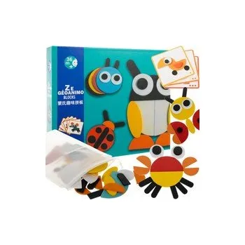 Puzzle Dřevěné puzzle - Kruzzel 22426 puzzle uniwersalny