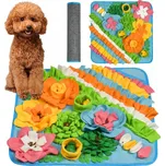 ČICHACÍ PODLOŽKA PRO PSA 50 CM OMYVATELNÁ PROTIKLOUZAVÁ PRO KARMENÍ