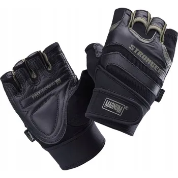 Rukavice Kulturistické tréninkové rukavice do posilovny MAGNUM SHOCK VELIKOST L