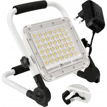 Halogen silný přenosný akumulátor LED reflektor 60W