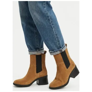 Dámská obuv Polokozačky Timberland Bellevaux TB0A424XES41 Hnědá 38_5