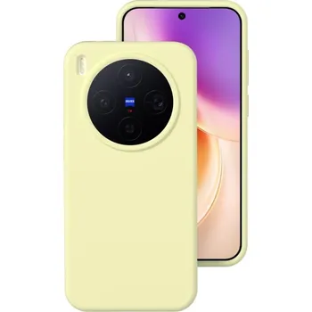 Pouzdro na tablet VSECHNONAMOBIL 129214 VSECHNONAMOBIL LIQUID SILICONE Kryt pro Vivo X300 žlutý