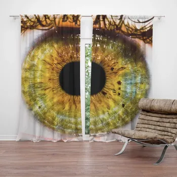 Závěs Sablio Závěs Oko: 2ks 140x250cm