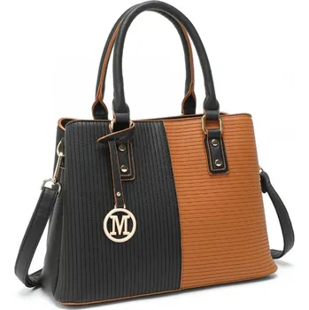 Kabelka Černohnědá dámská kabelka do ruky i přes rameno Solara