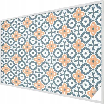 Okenní dekorace Samolepicí Fólie na Okno Mléčná Matná s Motivem Květinové Mozaiky 200x146 cm