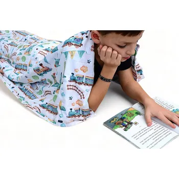 přikrývka Dětská Zátěžová Přikrývka Senzorická Deka 100x150 1-6 KG Vyberte Si Váhu