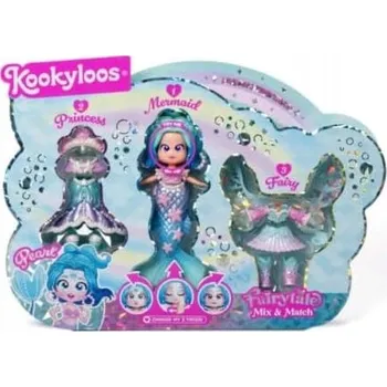 PANENKA PEARL POHÁDKOVÁ 3V1: PRINCEZNA, MOŘSKÁ PANNA, VÍLA + DOPLŇKY 3+