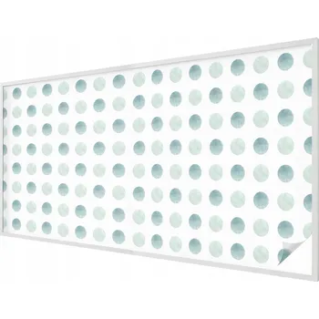 Okenní dekorace Ozdobná Fólie mléčná fólie Samolepicí Jemné kruhy 200 x 100 cm