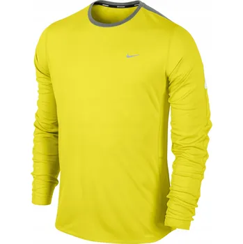 Prodyšné běžecké tričko Nike Racer s dlouhým rukávem, velikost L