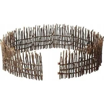 Dřevěná hračka Sada Dřevěný Oplocení Hnědý COLLECTA Pěkné Hračky pro NEJMENŠÍ