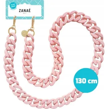 Řetízek Zanae Řetízky na Krk | Řetízek na Telefon 130 cm - MARSHMALLOW/PINK