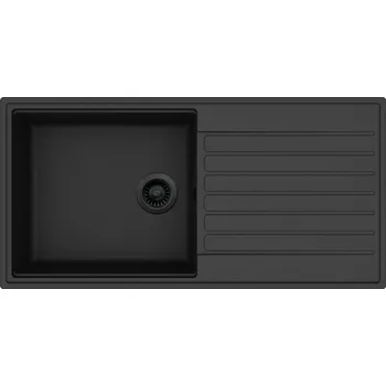 Granitový dřez Granitový dřez Helika KOPA SQK103 černá edice