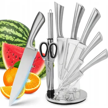 Kuchyňský nůž Sada nožů v bloku RETOO 5 ks