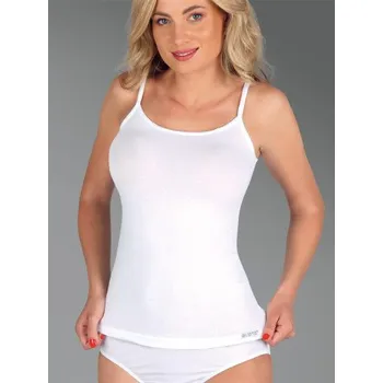 Evona Dámský elastický top 7008 bílý Velikost: S