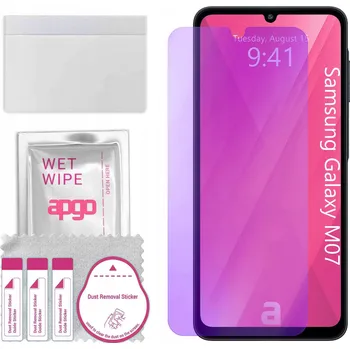 Pouzdro na mobilní telefon Hybridní Sklo Anti-Blue 9H na displej pro Samsung Galaxy M07