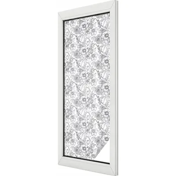 Okenní dekorace Samolepicí fólie na okno proti slunci - mléčná, klasická 50x146 cm