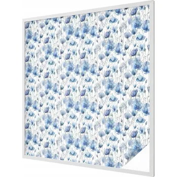 Okenní dekorace Fólie Samolepicí Samolepka na sklo Okno Květiny akvarelem 100x100