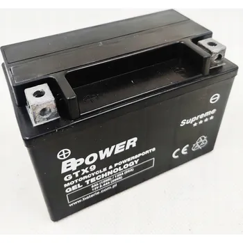 Motobaterie Gelová Akumulátor BPOWER GTX9 8Ah 125A