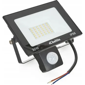 LED reflektor 30W s pohybovým čidlem, teplá bílá 2700K, IP66