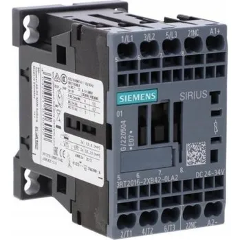 Stykač Stykač kolejový S00 AC-3 4kW / 400V 1Z 24VDC 0,7...1,25 US s varistorem