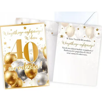 Přání PR-571 40. Narozeniny (číslice)