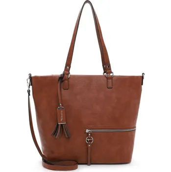 Kabelka Tamaris dámská stylová kabelka - koňaková