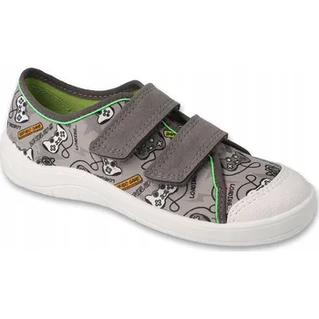 Dětská móda Befado dětské papuče na suchý zip, vícebarevné, velikost 36