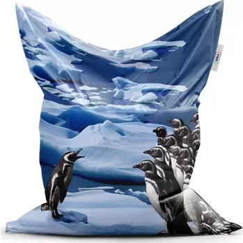 Sedací pytel Sablio Sedací vak Tučňáci - 200x140 cm
