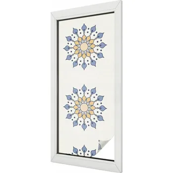 Okenní dekorace Hotová mléčná Fólie 116 x 50 cm