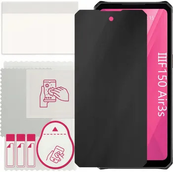 Pouzdro na mobilní telefon Sklo s filtrem soukromí pro IIIF150 Air3s, PRIVACY