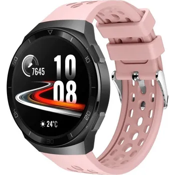 Řemínek na hodinky Řemínek Erbord pro Huawei 22mm růžový