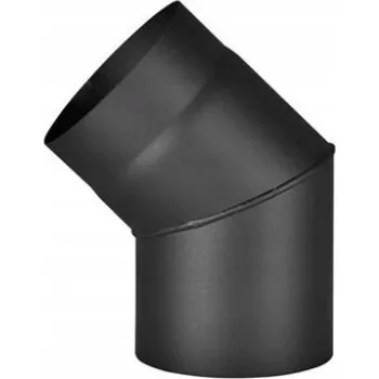Kouřovod Koleno kouřové 120mm / 45° silnostěnné 1,5mm