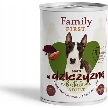 Krmivo pro psa Family First krmivo mokré zvěřina 0,4 kg