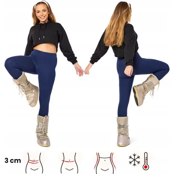 Dámské legíny Bellivalini dámské legíny BLV-BLV50-320-LE klasické dlouhé, velikost S