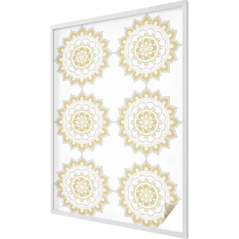 Okenní dekorace Hotová mléčná Fólie 146 x 100 cm