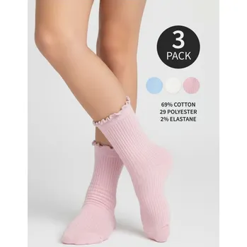 Sinsay - Ponožky 3 kusy - vícebarevná - 931FZ-MLC - 931FZ-MLC-R31