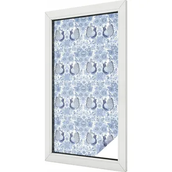 Okenní dekorace Hotová mléčná Fólie 100 x 50 cm