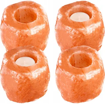 Svícen 4x SOLNÝ SVÍCEN PŘÍRODNÍ IONIZÁTOR NA ČAJOVÉ SVÍČKY